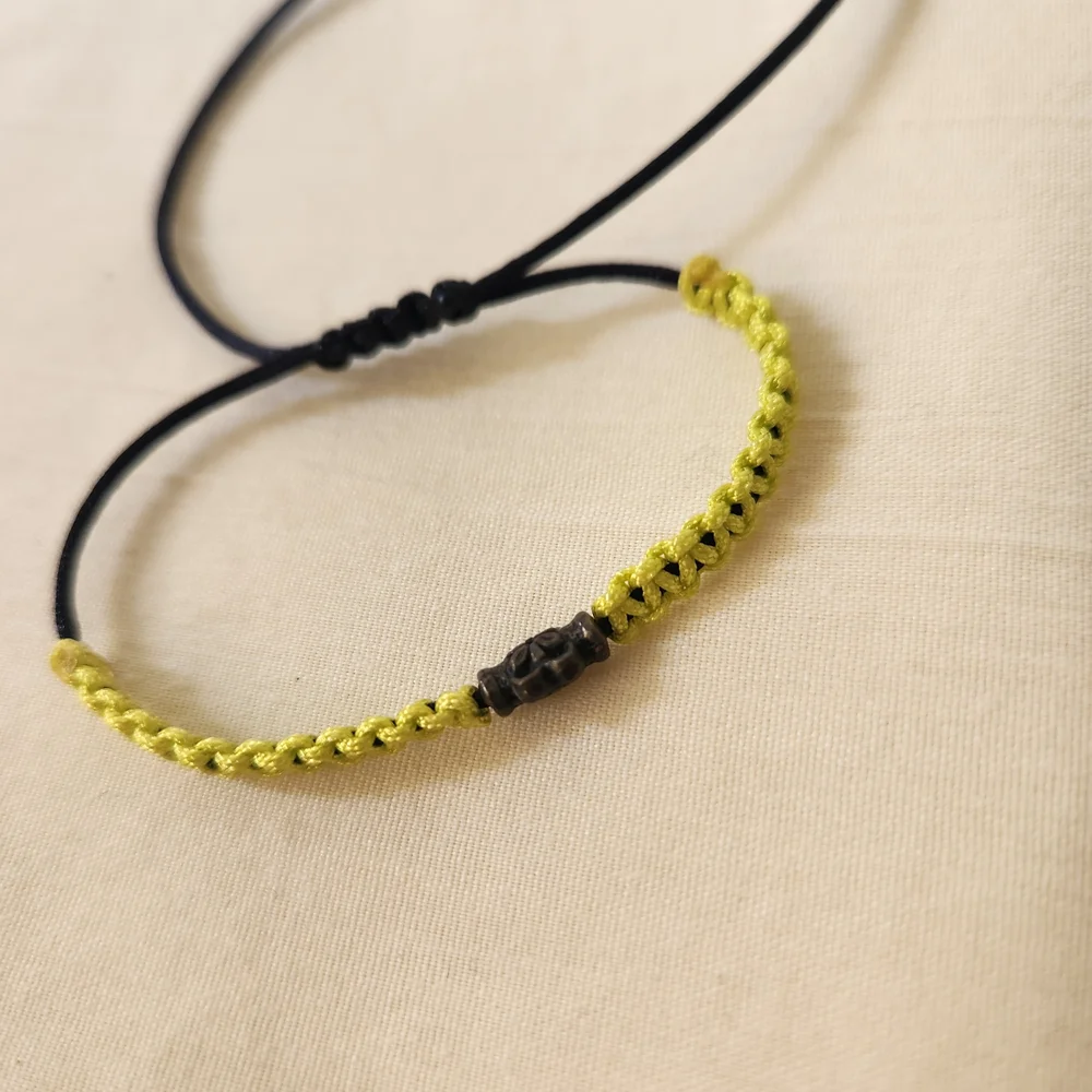 Adjustable Bracelet Handmade Braided Bracelet 4 Pieces Unisex #05